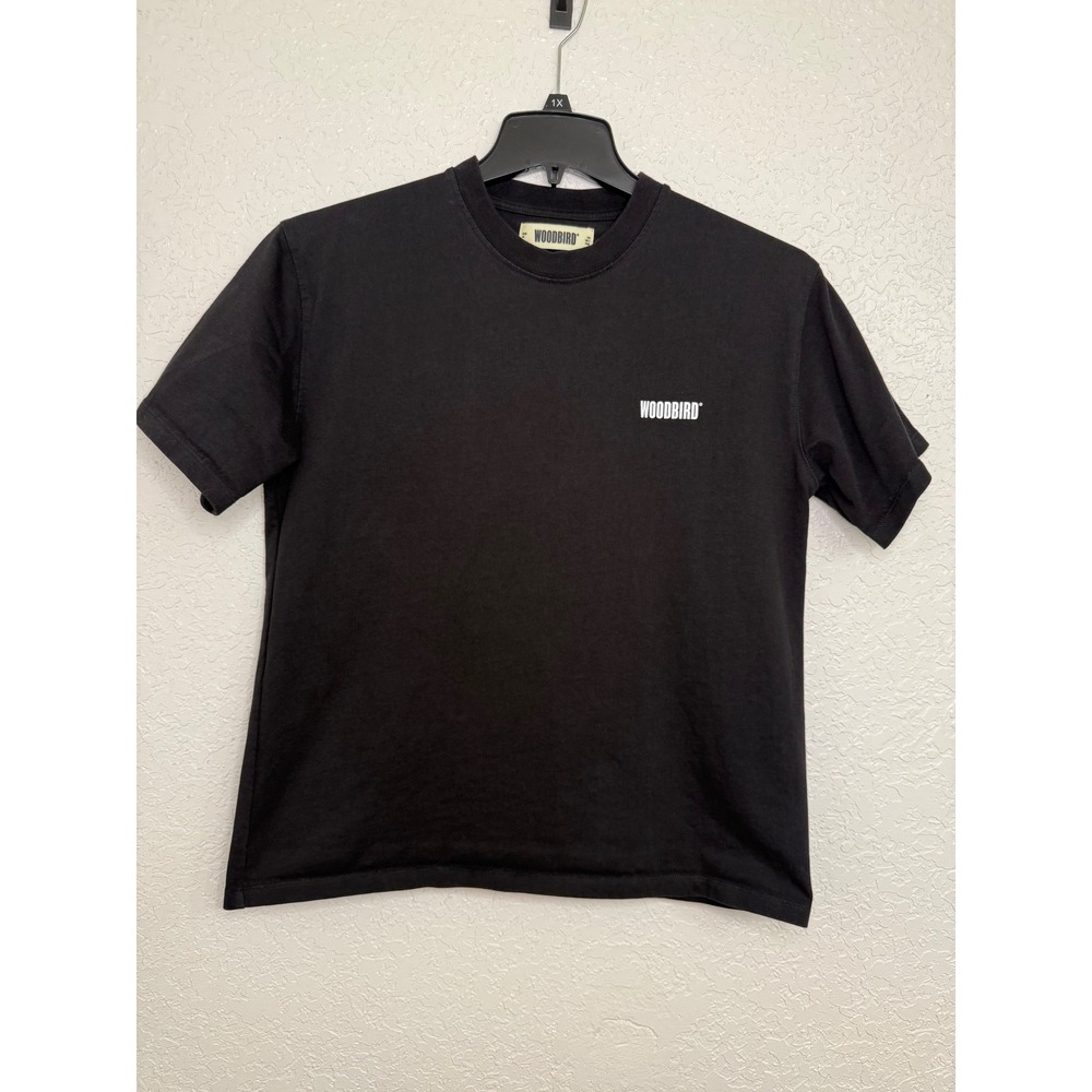 Woodbird WBBALO Home Tee Black Graphic T-Shirt Mens‎ Size Medium